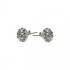 Boucle d'oreille homme argent 6mm, OR55-1